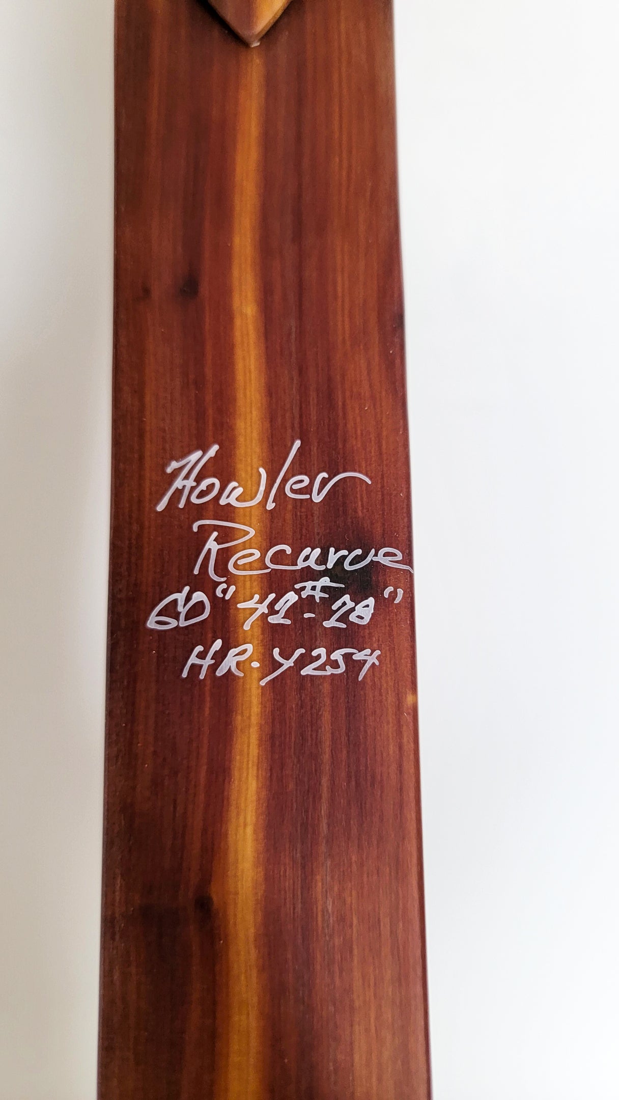 Howler Recurve Takedown | 60" 42# | HR-Y254