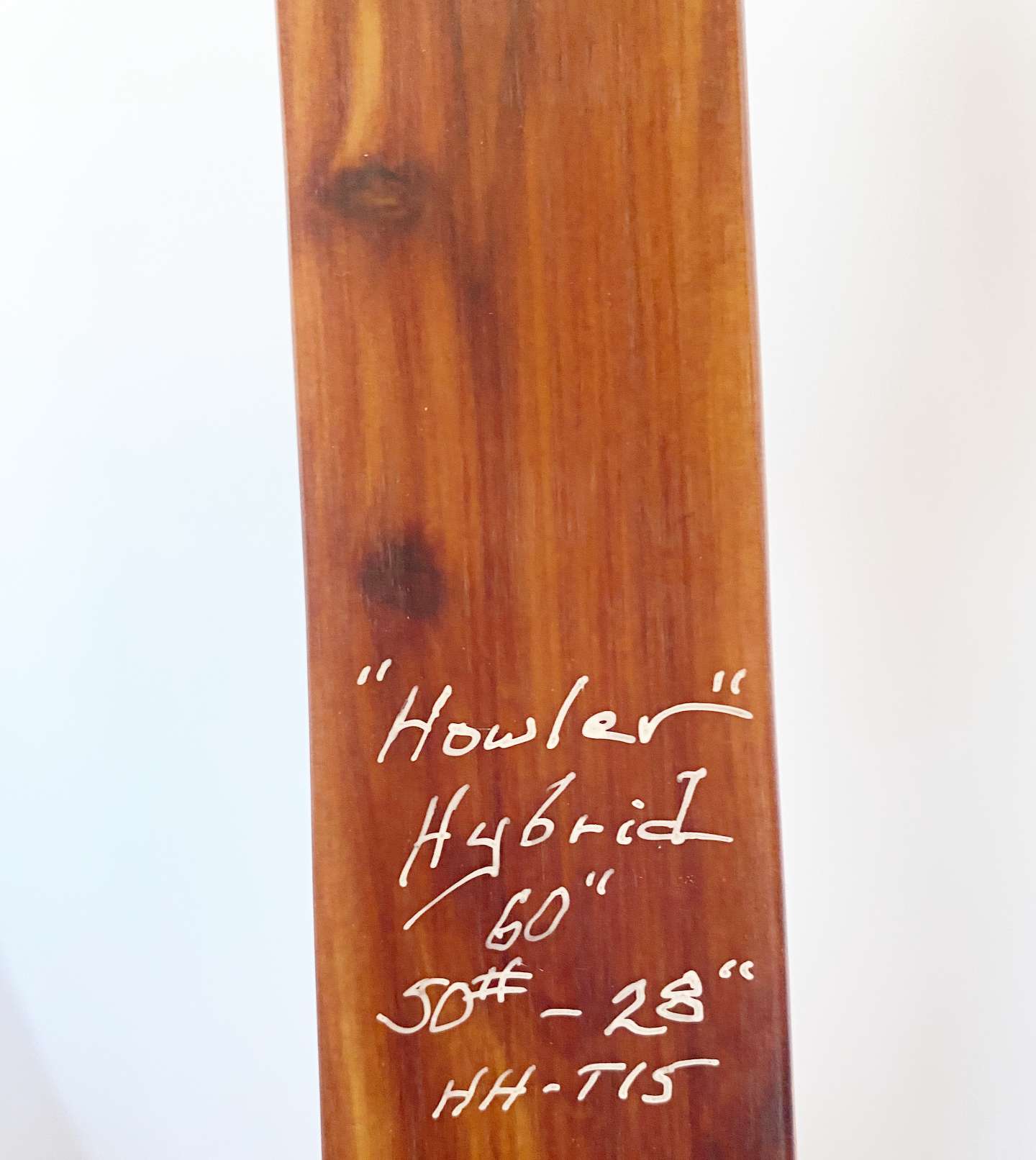 Howler Takedown Hybrid Longbow | 60"50# | HH-T15