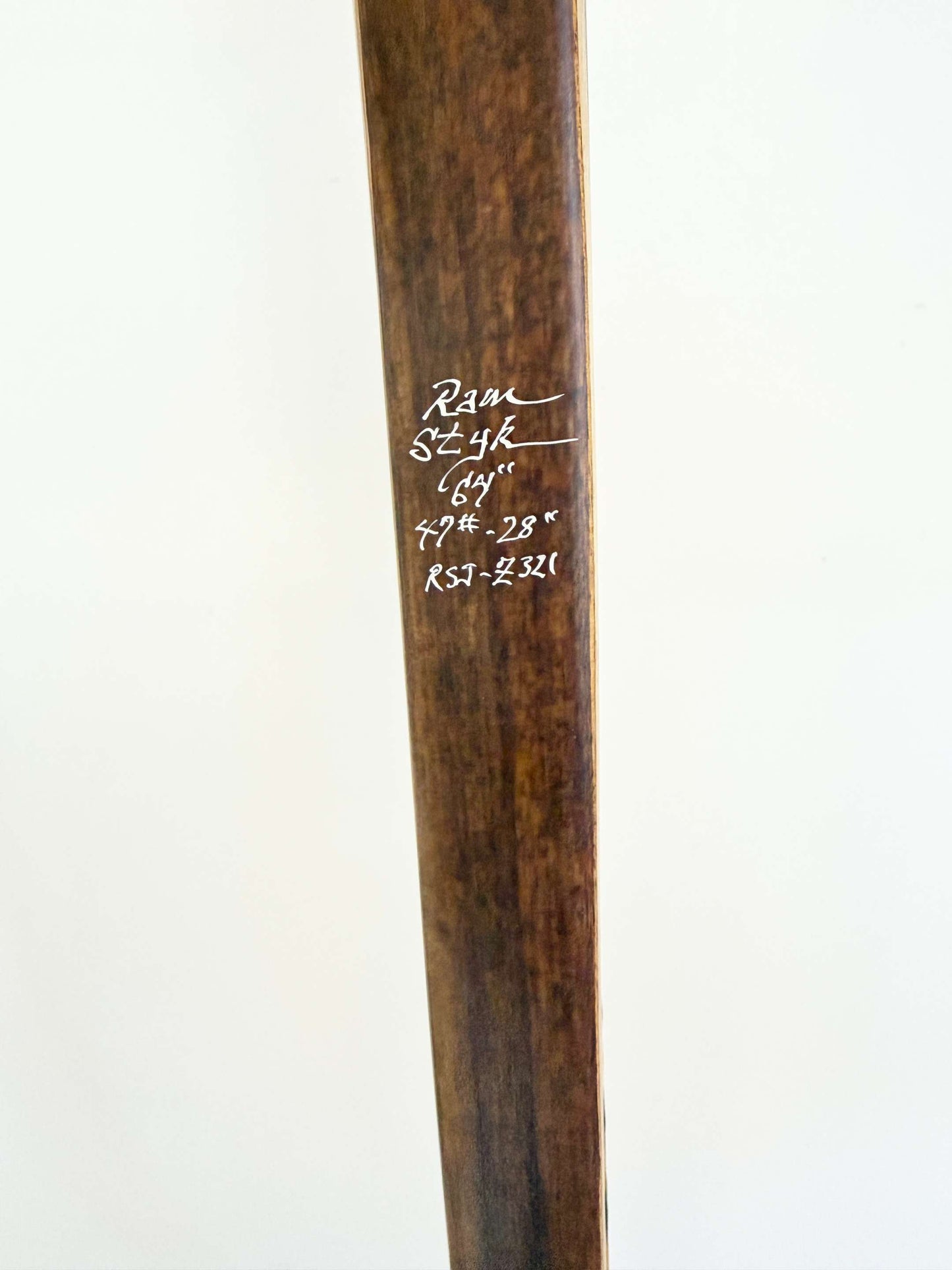 Ram Styk Longbow Takedown | 64" 47# | RSJ-Z321