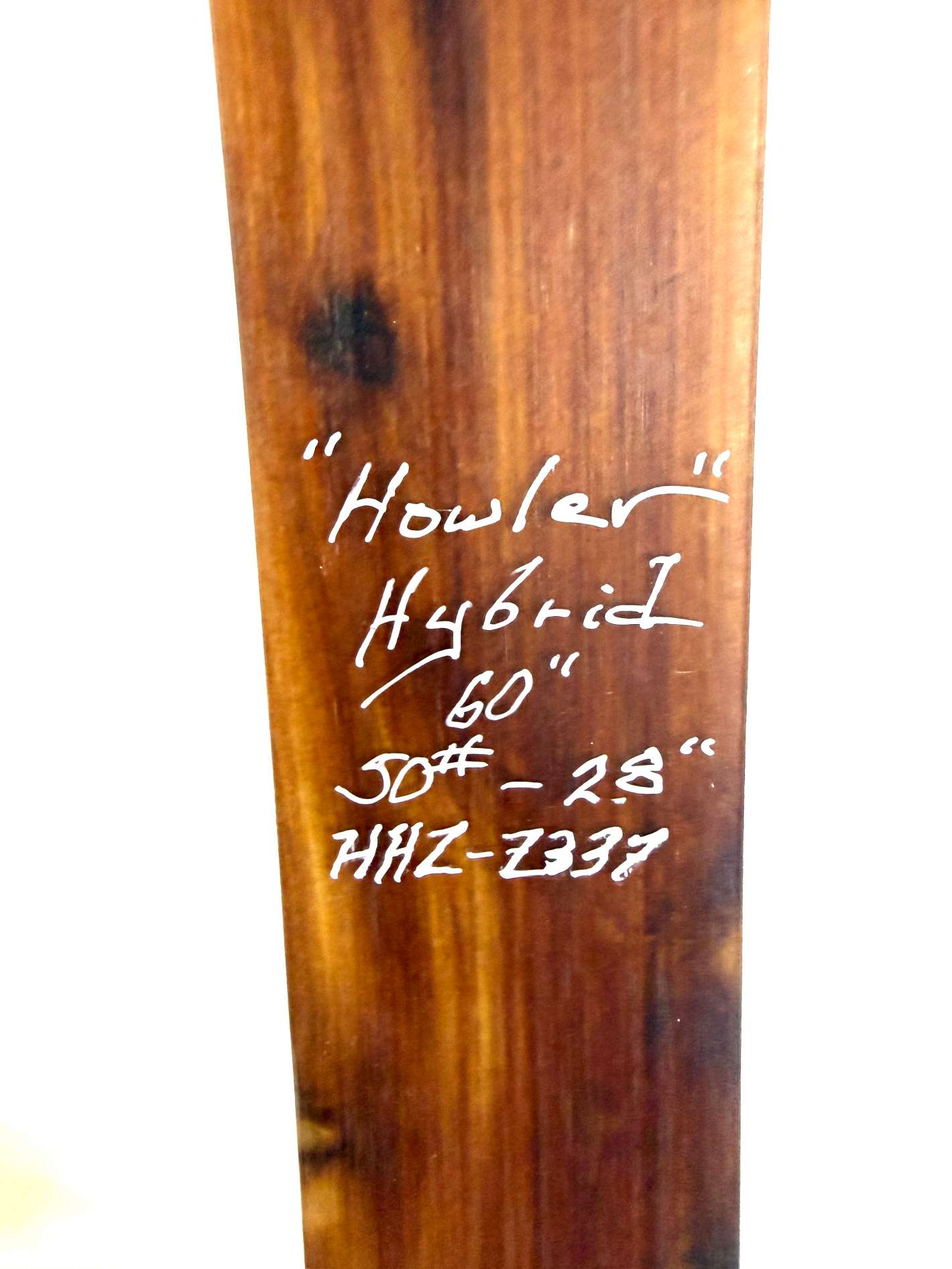 Howler Takedown Hybrid Longbow | 60" 50# @28" | HHZ-Z337