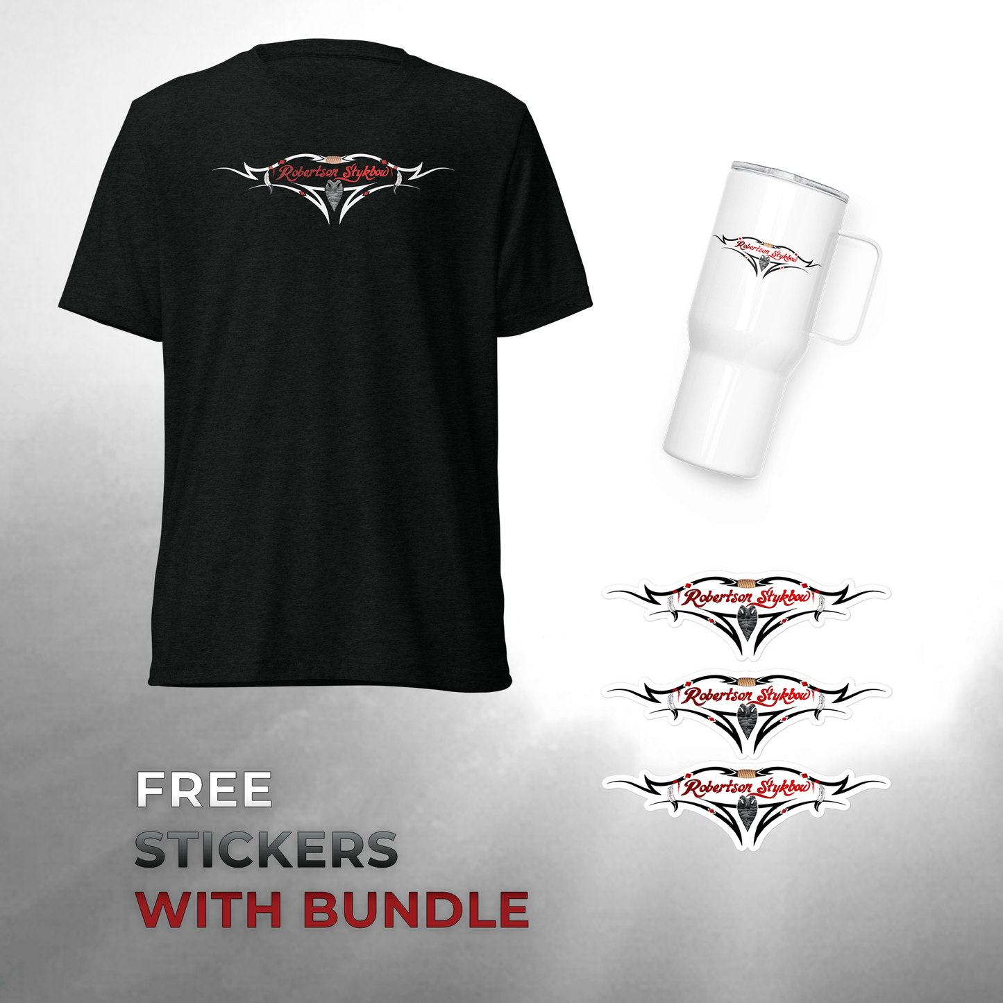 Robertson Stykbow T Shirt + Mug Bundle