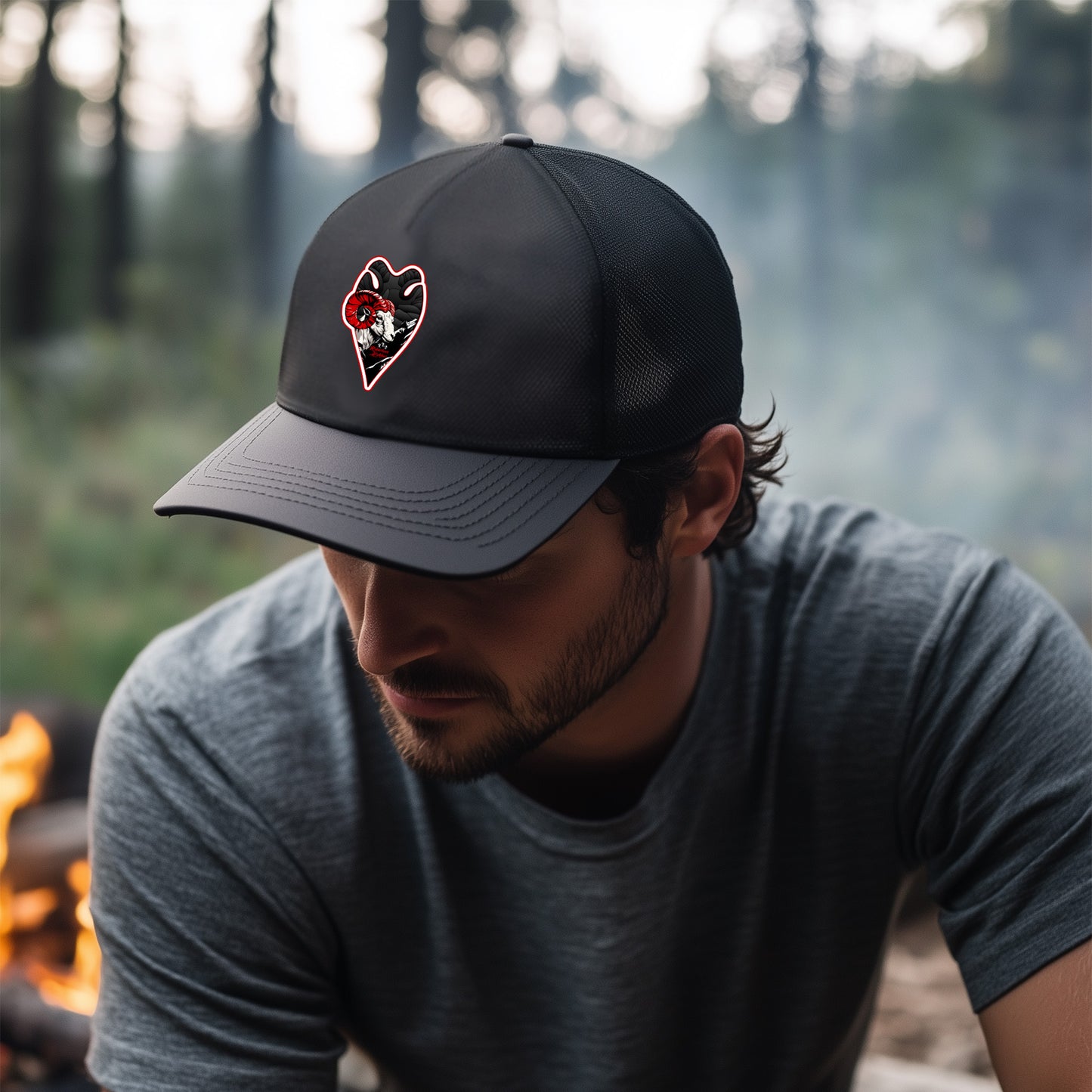 Dall Sheep Ram - Trucker Hat