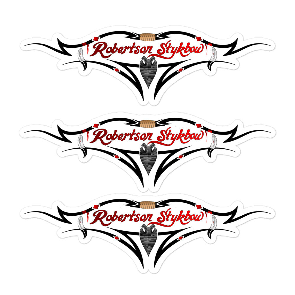 Robertson Stykbow Logo - Sticker Set