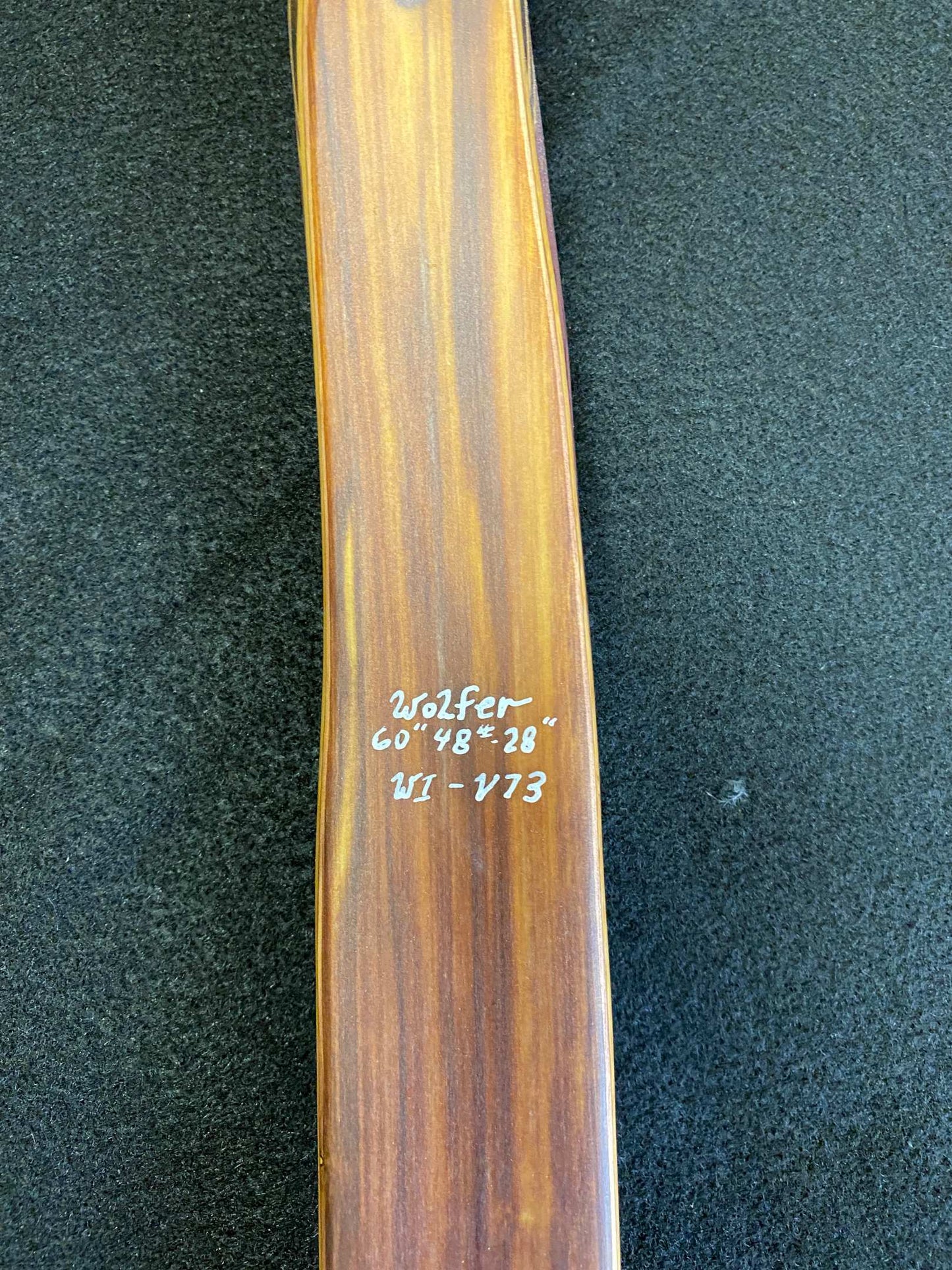 Wolfer Recurve | 60" 48# | W1-V73