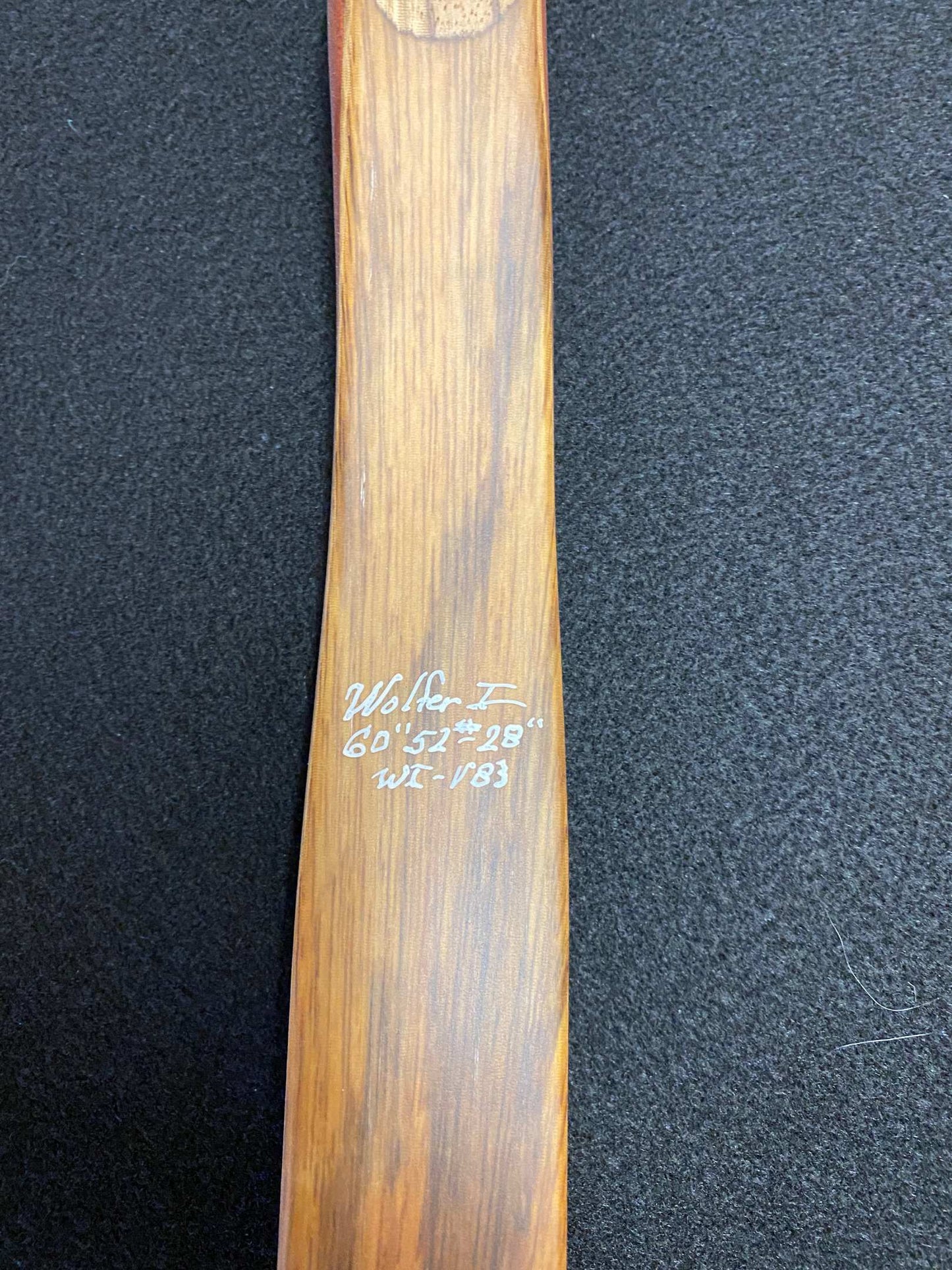 Wolfer Recurve | 60" 52# | W1-V83