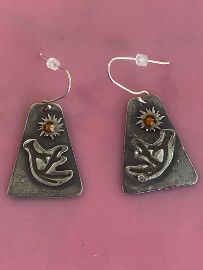 Sun N Bird  Earrings 21/74