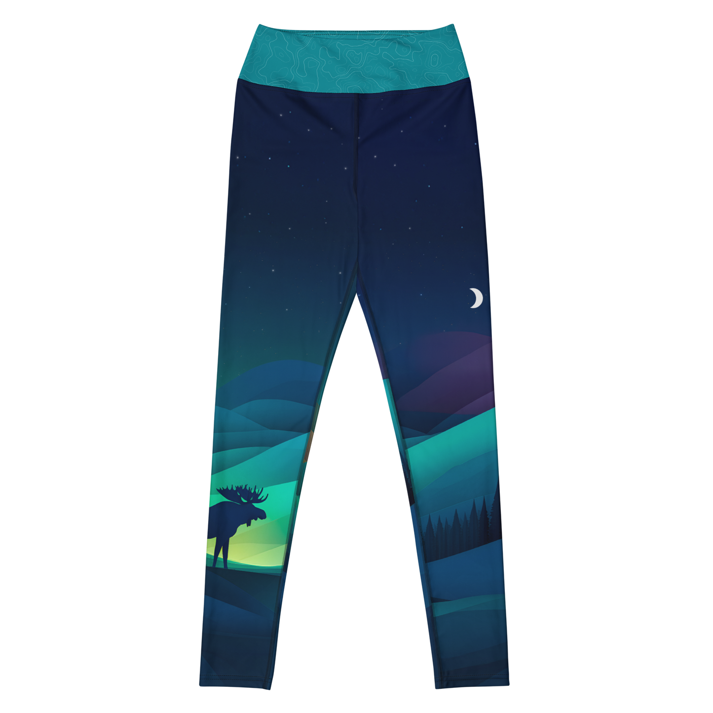 Enchanted Moose - Leggings by Feral Lyfe