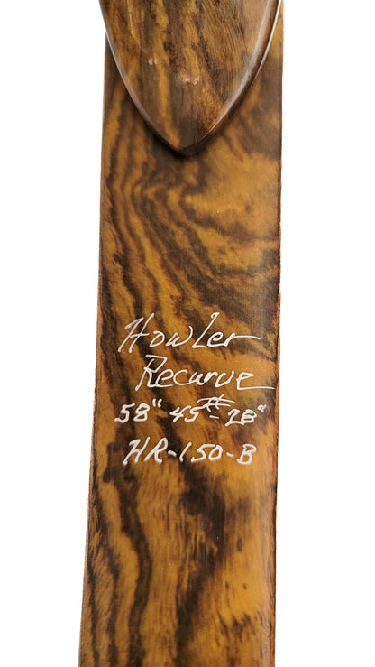 Howler Recurve Takedown | 58 45# | HR-150 B