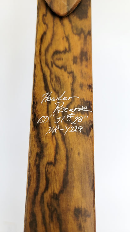 Howler Recurve Takedown | 60" 51# | HR-Y229