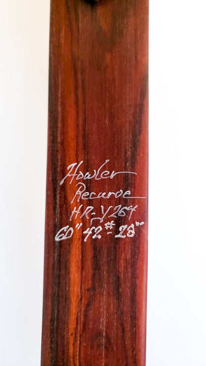 Howler Recurve Takedown | 60" 42 | HR-Y264