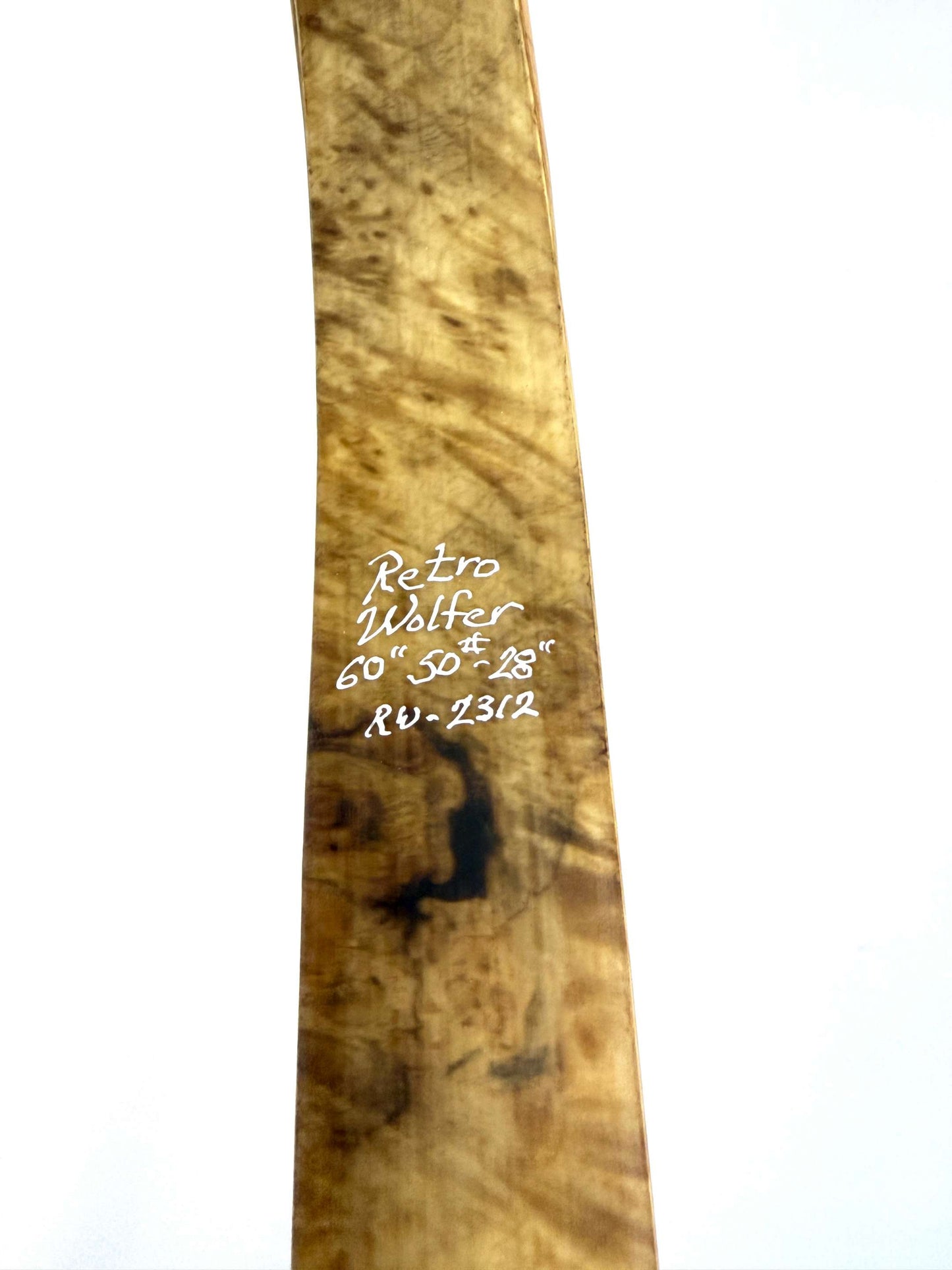 Retro Wolfer Recurve One Piece | 60" 50# | RW -Z312