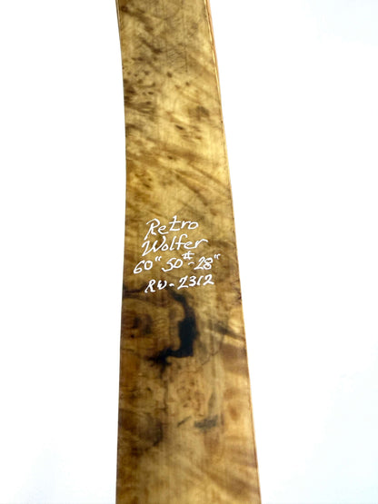 Retro Wolfer Recurve One Piece | 60" 50# | RW -Z312