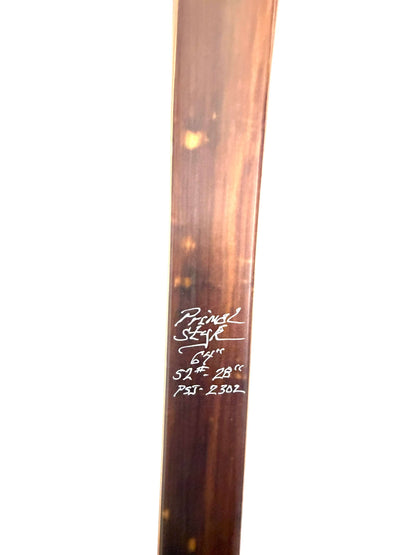 Primal Styk Longbow Takedown | 64" 52# | PSJ-Z302