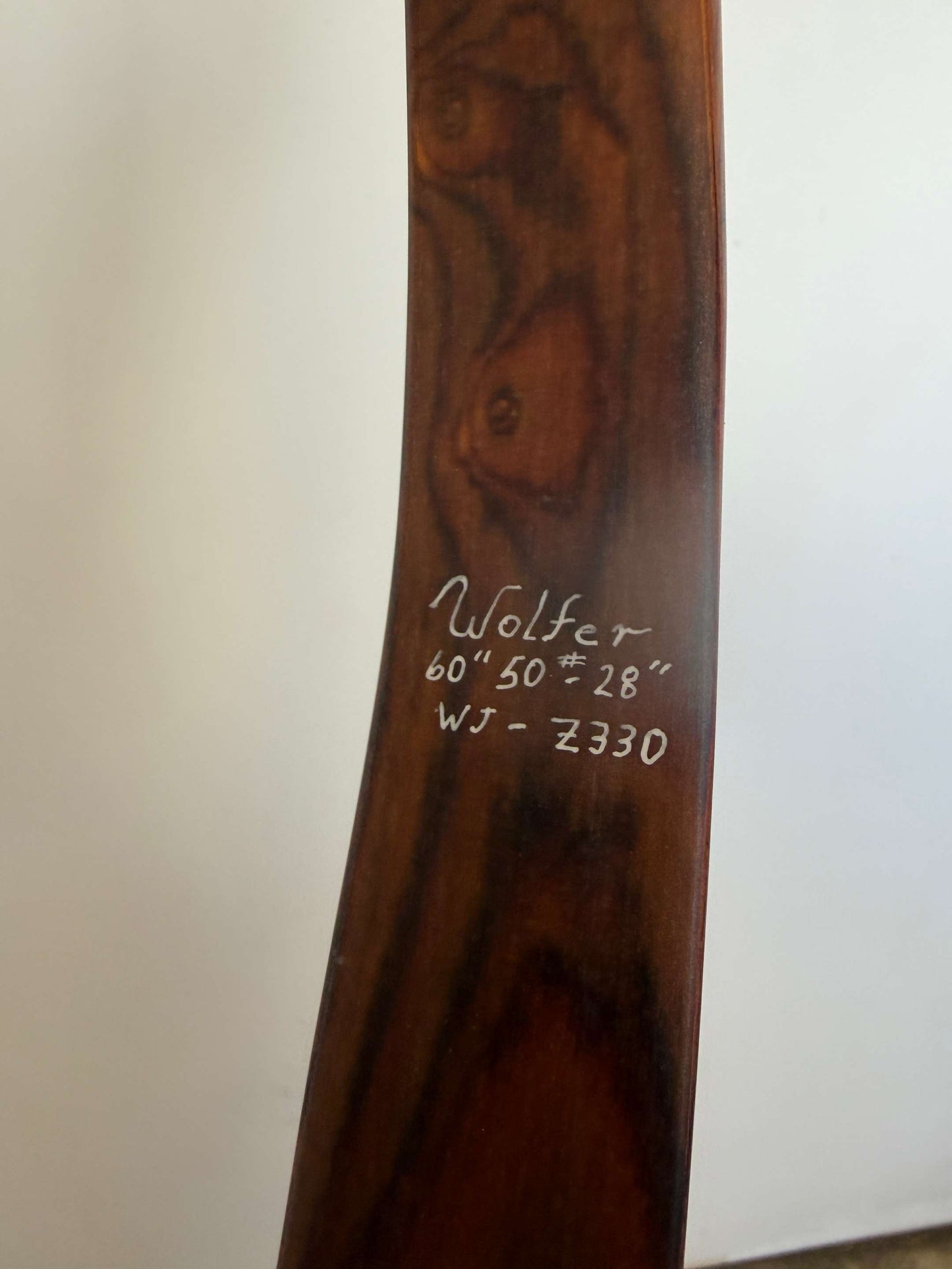 Wolfer Recurve Take Down| 60" 50# | WJ- Z330