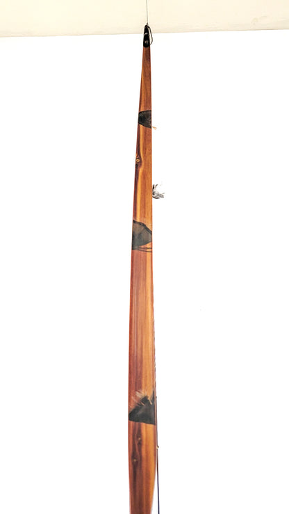 Ram Styk Longbow Takedown | 62 52# | RSJ-Y267 | Turkey Feathers