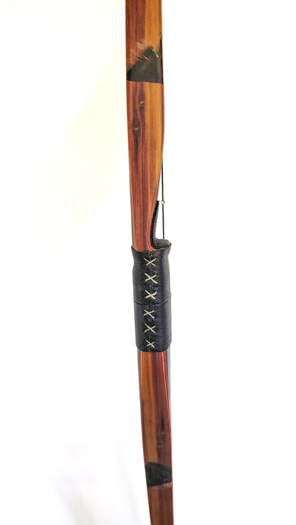 Ram Styk Longbow Takedown | 62 52# | RSJ-Y267 | Turkey Feathers