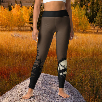 Sir Bull Elk - Leggings by Feral Lyfe