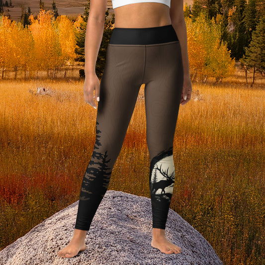 Sir Bull Elk - Leggings by Feral Lyfe