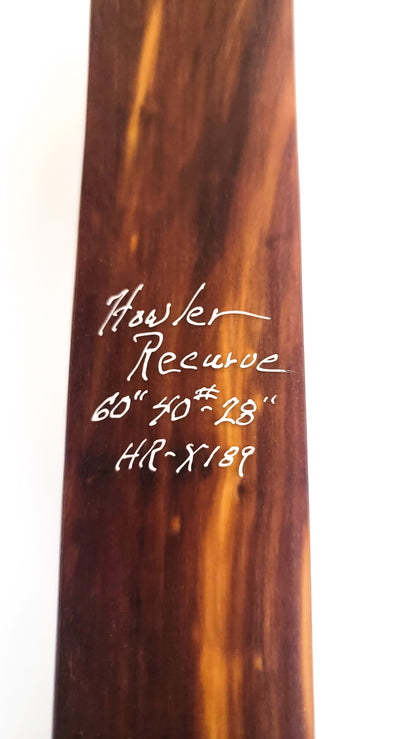 Howler Recurve Takedown | 60" 40# | HR-X189