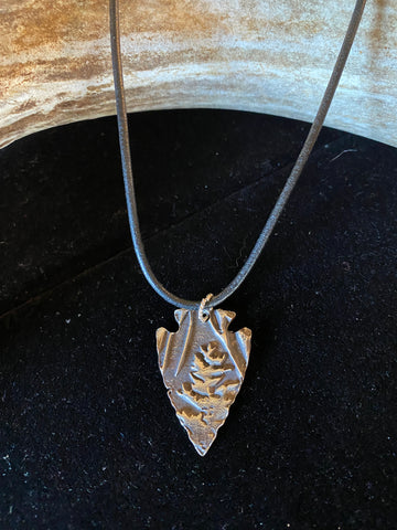 Arrow Head Necklace with Tree image 20/29